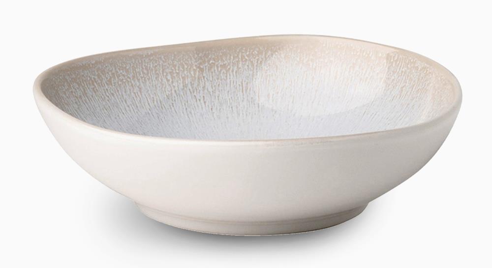 Салатник, 17х5 см, 600 мл, керамика, бежевый, в крапинку, North Organic
