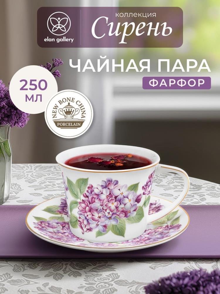 Чайная пара 2 пр. 250 мл 12,5*9,5*7 см Чайная пара 2 пр. 250 мл 12,5*9,5*7 см