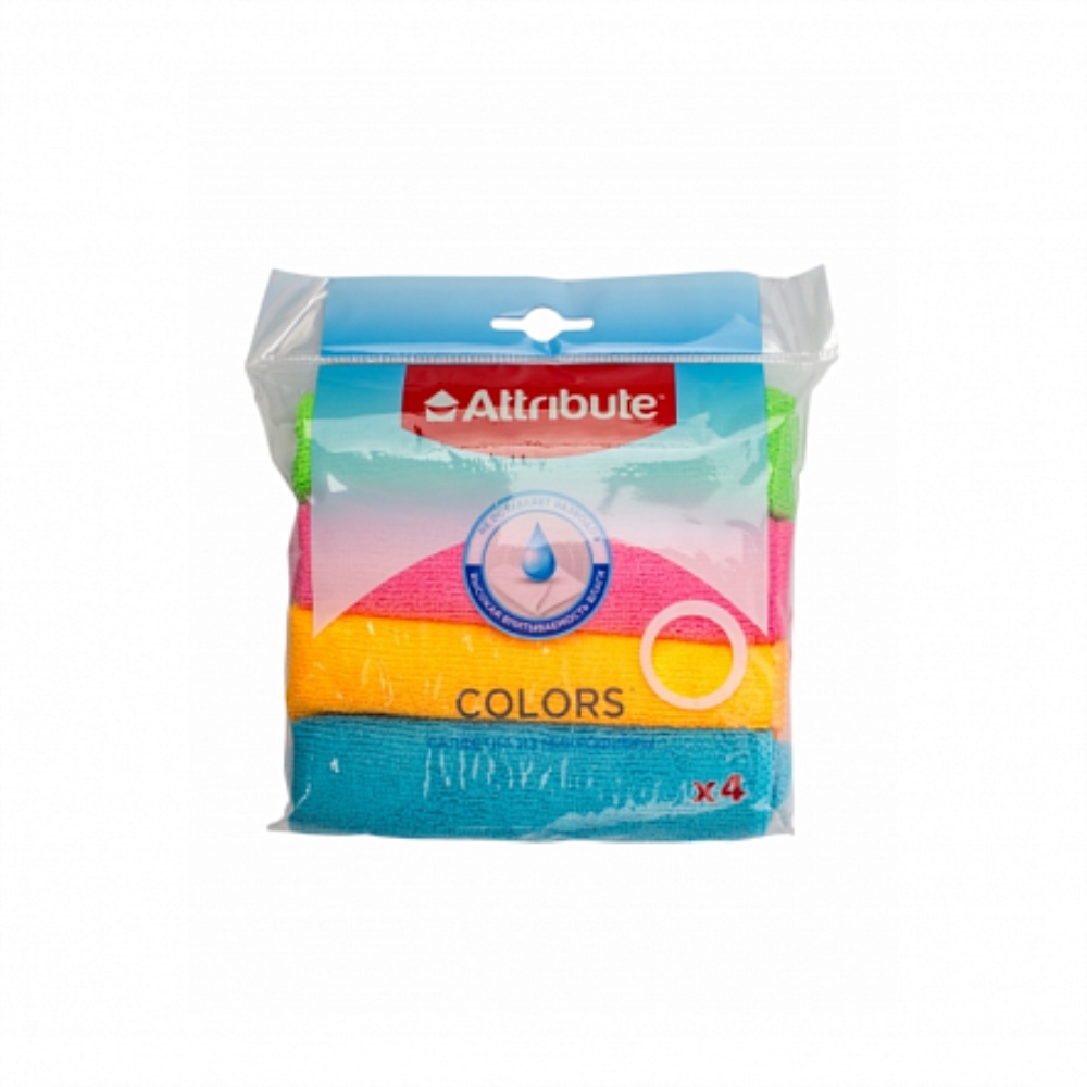 Multi Colors Салфетка из микрофибры 4шт кратно 10 Multi Colors Салфетка из микрофибры 4шт кратно 10