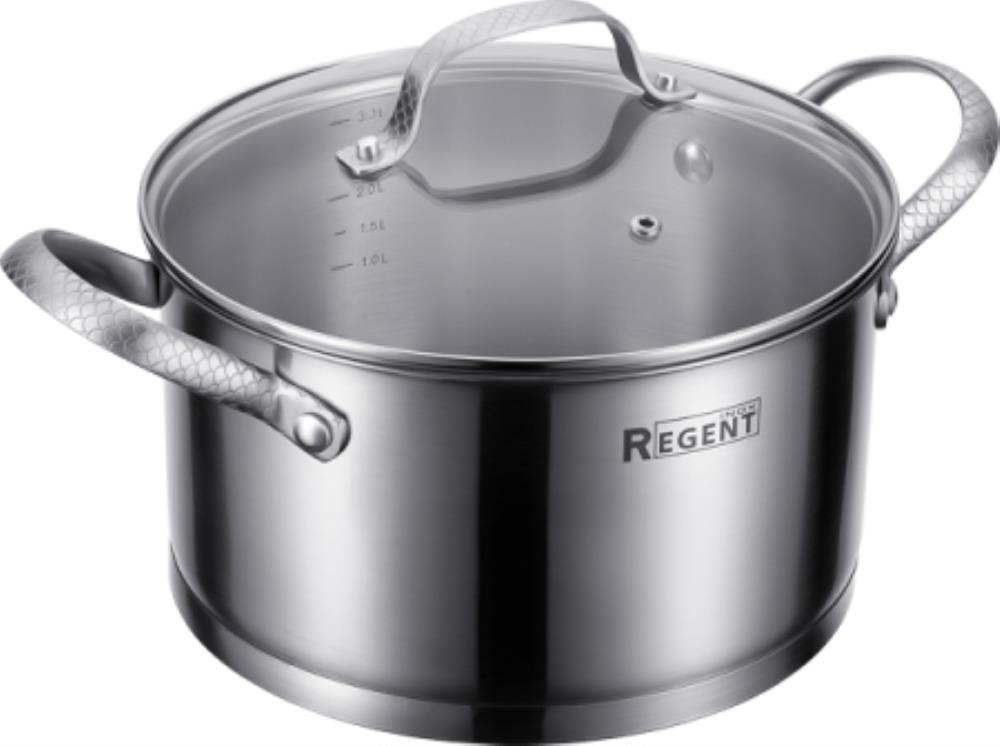 65-0422 Кастрюля со стек. кр. 4,5л; 22х12 см Linea SIRENA
