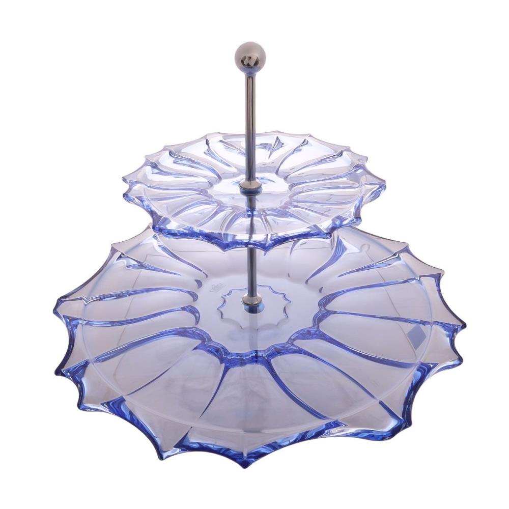 Aurum Crystal Plantica Blue Этажерка (Горка)