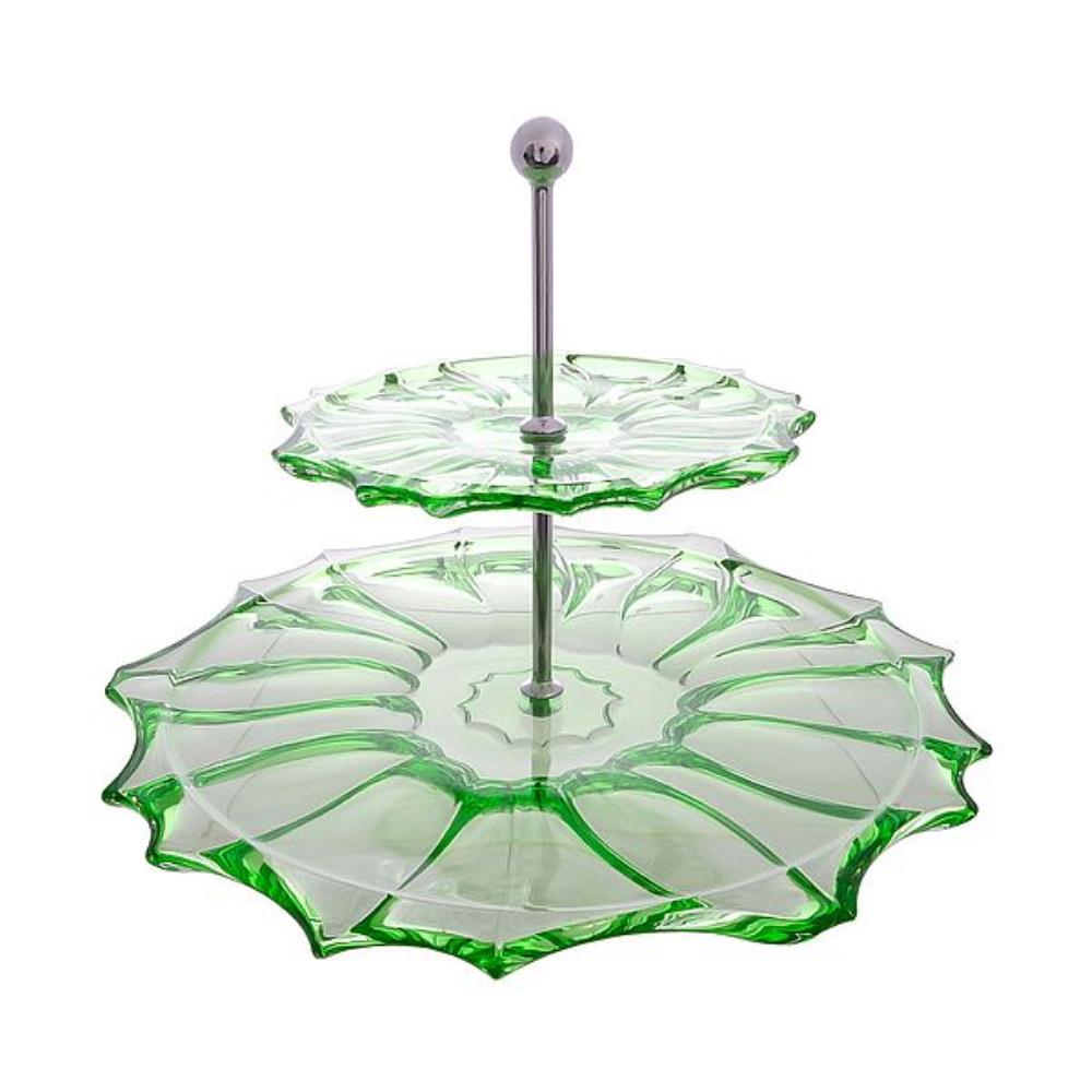 Aurum Crystal Plantica Green Этажерка (Горка)