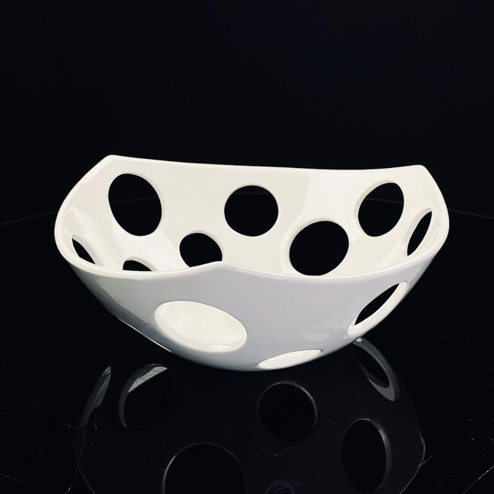 118-027 Фруктовница 25,5см BIANCO в под.уп.(х8)Фарфор 118-027 Фруктовница 25,5см BIANCO в под.уп.(х8)Фарфор