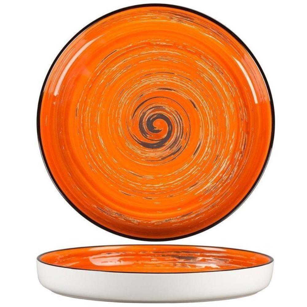 Texture Orange Circular Тарелка с бортом 28 см, h 3,1 см, P.L. Proff Cuisine /3 Texture Orange Circular Тарелка с бортом 28 см, h 3,1 см, P.L. Proff Cuisine /3