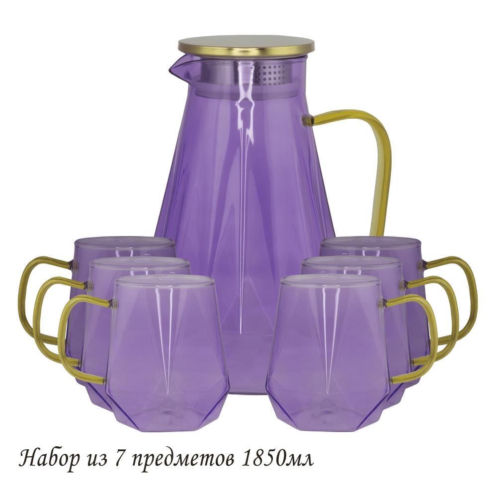160-260 Набор графин 1850мл и 6 стаканов в под.уп.(х8) 160-260 Набор графин 1850мл и 6 стаканов в под.уп.(х8)