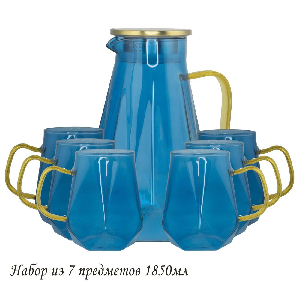 160-262 Набор графин 1850мл и 6 стаканов в под.уп.(х8) 160-262 Набор графин 1850мл и 6 стаканов в под.уп.(х8)