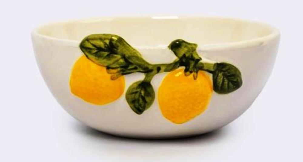 Салатник, 16х7 см, 700 мл, фарфор P, молочный, Лимоны, Limoncello Салатник, 16х7 см, 700 мл, фарфор P, молочный, Лимоны, Limoncello
