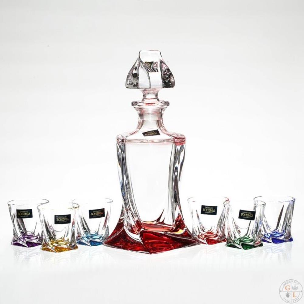 Crystalite Bohemia QuadrНабор для ликера o Ассорти 7 предметов Crystalite Bohemia QuadrНабор для ликера o Ассорти 7 предметов