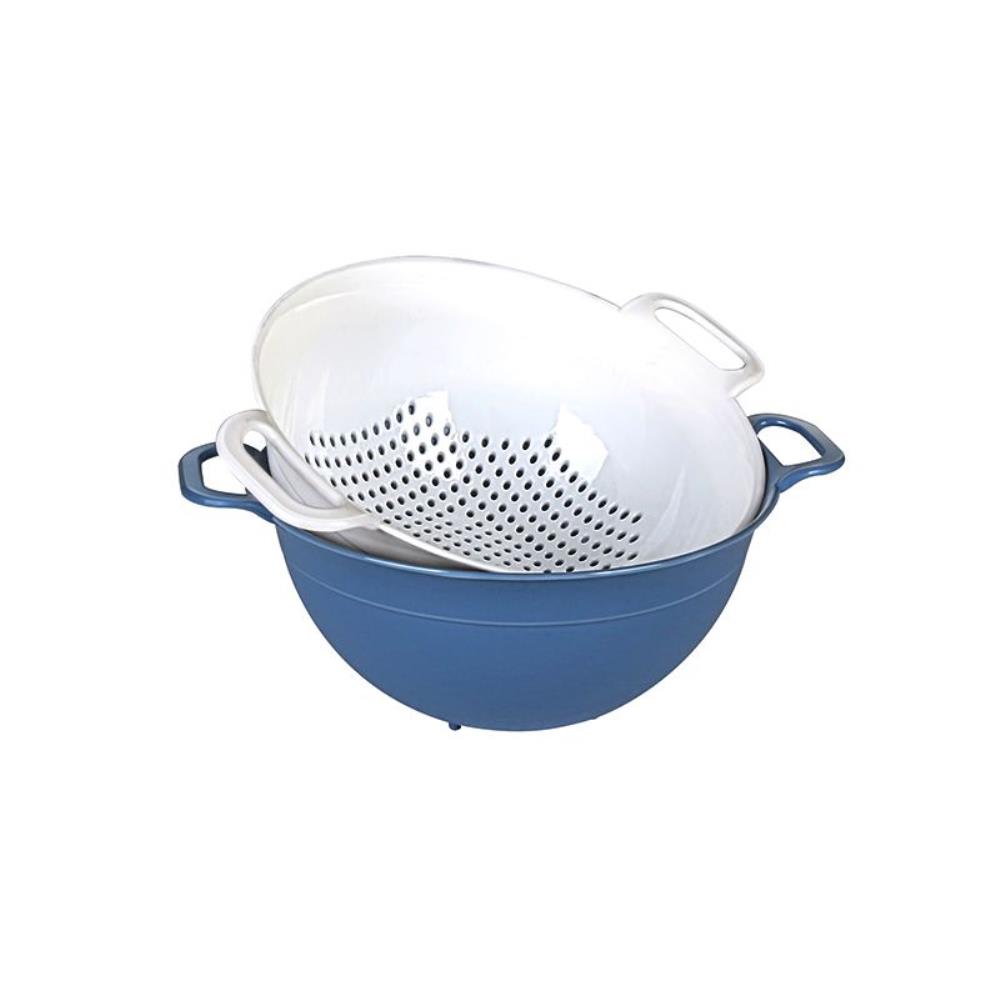 Дуршлаг с миской 1,2л MIX (80шт) Дуршлаг с миской 1,2л MIX (80шт)