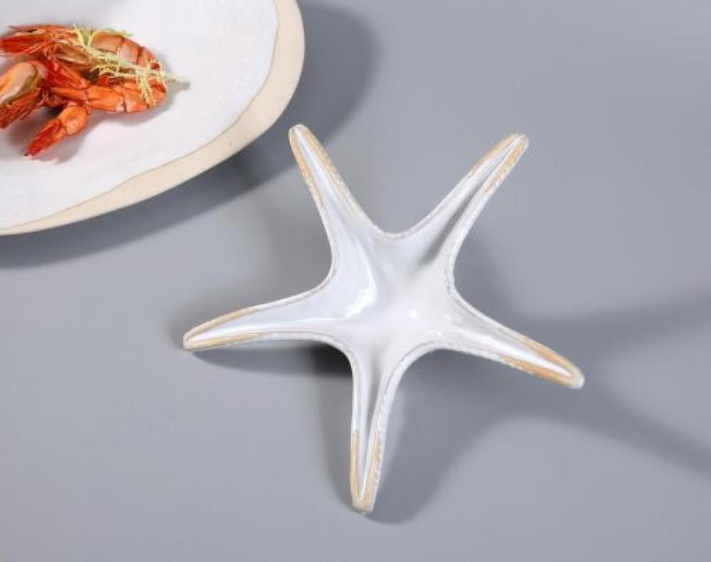 Gray Starfish Frutti di Mare Блюдо для подачи 24 см h6 см Звезда,керамика P.L. Gray Starfish Frutti di Mare Блюдо для подачи 24 см h6 см Звезда,керамика P.L.