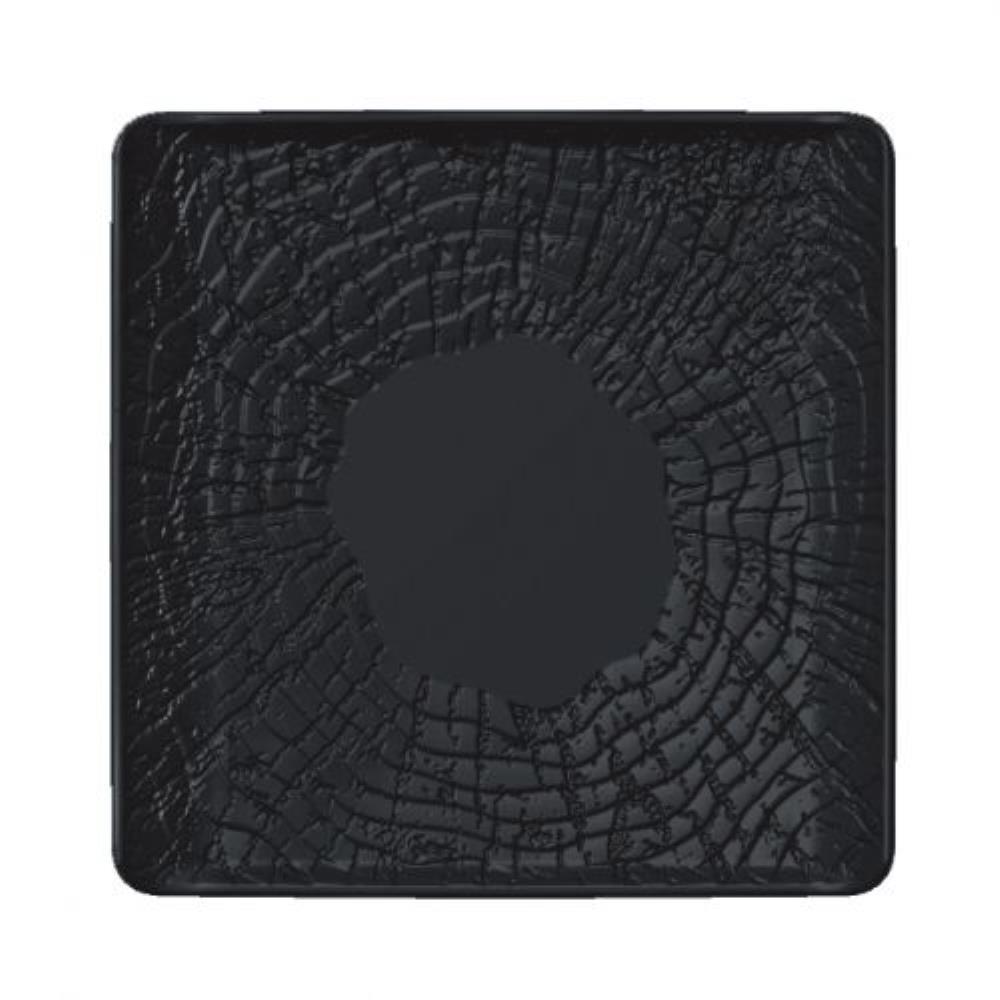 Black Raw Wood Блюдо квадратное d=17,5*17,5см P.L. - ProffCuisine Black Raw Wood Блюдо квадратное d=17,5*17,5см P.L. - ProffCuisine