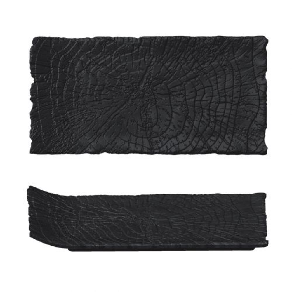Black Raw Wood Блюдо прямоугольное 29,5*14,5*2,5см, P.L. - ProffCuisine Black Raw Wood Блюдо прямоугольное 29,5*14,5*2,5см, P.L. - ProffCuisine