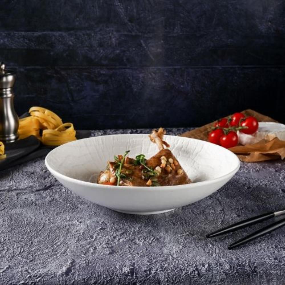 White Raw Wood Тарелка для салата d=24*5,7cм, P.L. - ProffCuisine White Raw Wood Тарелка для салата d=24*5,7cм, P.L. - ProffCuisine
