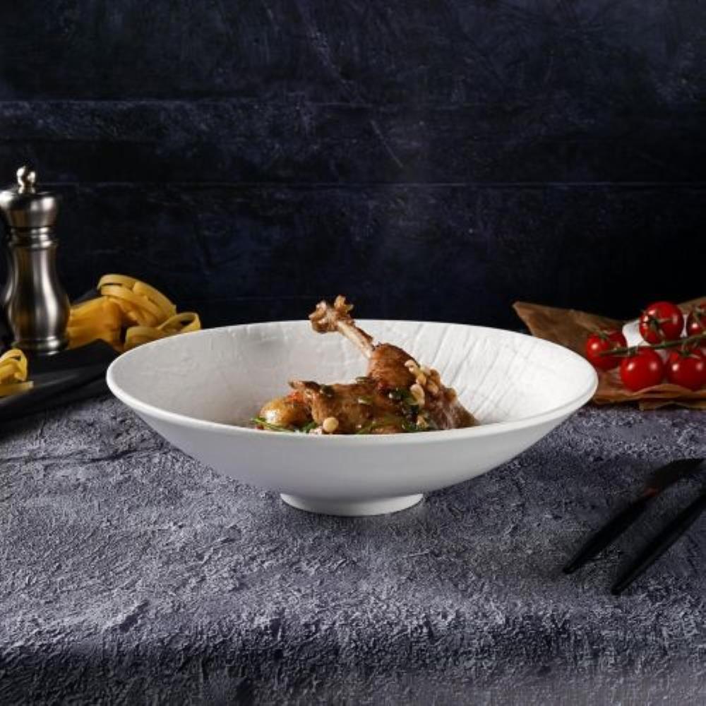 White Raw Wood Тарелка для салата d=25*7cм, P.L. - ProffCuisine White Raw Wood Тарелка для салата d=25*7cм, P.L. - ProffCuisine