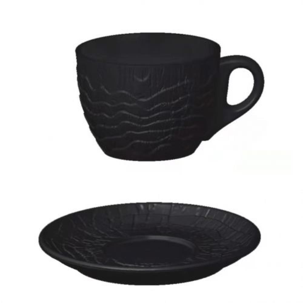 Black Raw Wood Чайная пара 200 мл, P.L. - ProffCuisine Black Raw Wood Чайная пара 200 мл, P.L. - ProffCuisine