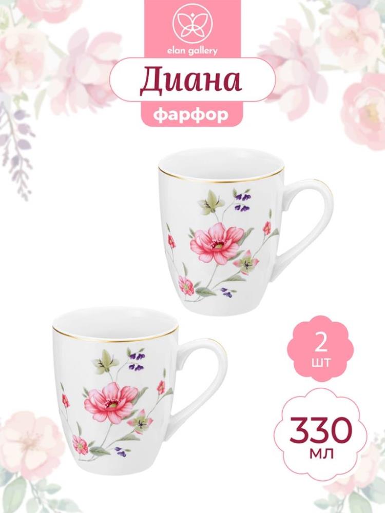 Набор кружек 2 пр. 330 мл 12*8,5*10 см Набор кружек 2 пр. 330 мл 12*8,5*10 см