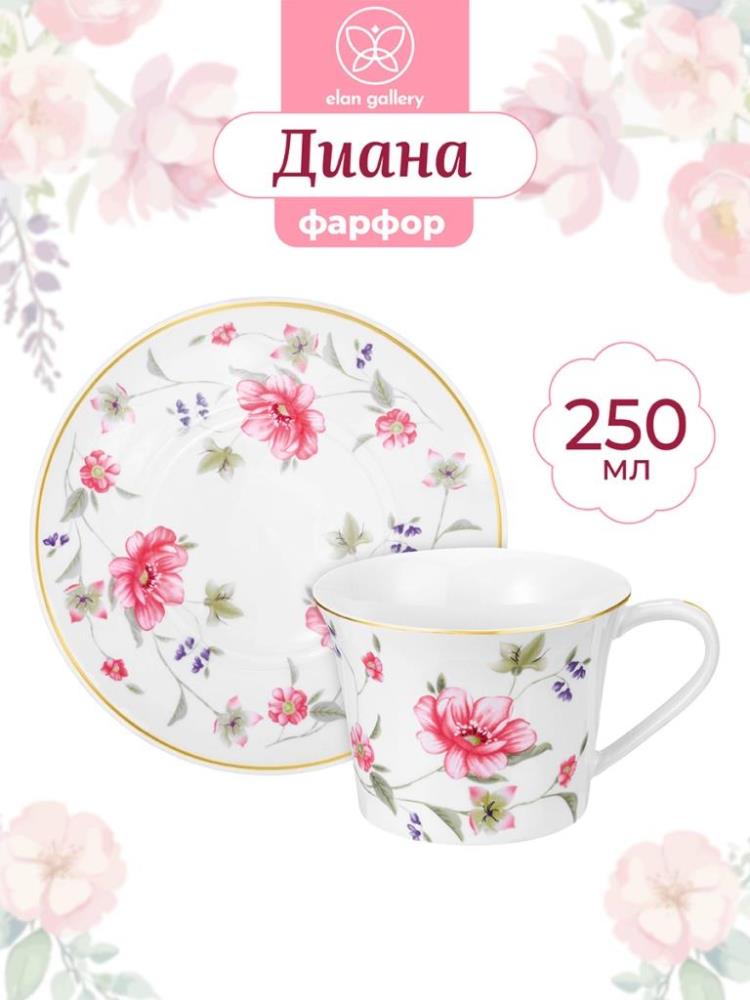Чайная пара 2 пр. 250 мл 12*9,5*7 см Чайная пара 2 пр. 250 мл 12*9,5*7 см