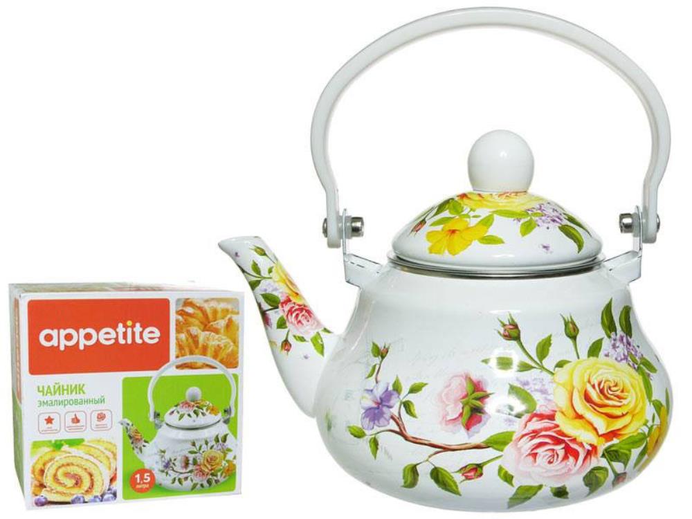 Чайник эмал 1,5л Ландора TM Appetite Чайник эмал 1,5л Ландора TM Appetite