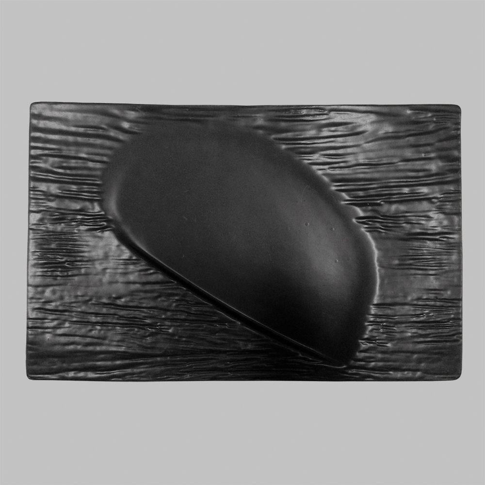 Matsuyama Black Блюдо прямоугольное 30*19 см фарфор P.L. Proff Cuisine