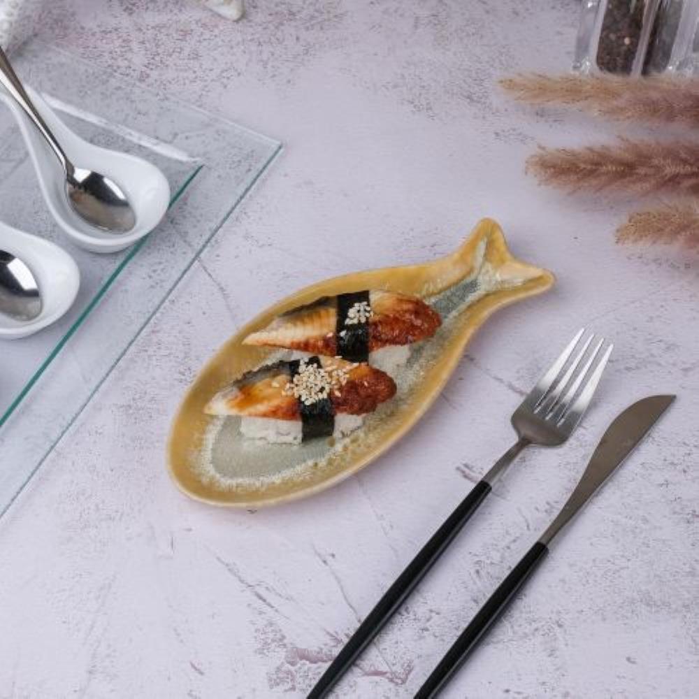 Fish Pearl Blue Frutti di Mare Блюдо для подачи 21*9 см h2 см,керамика P.L. Fish Pearl Blue Frutti di Mare Блюдо для подачи 21*9 см h2 см,керамика P.L.