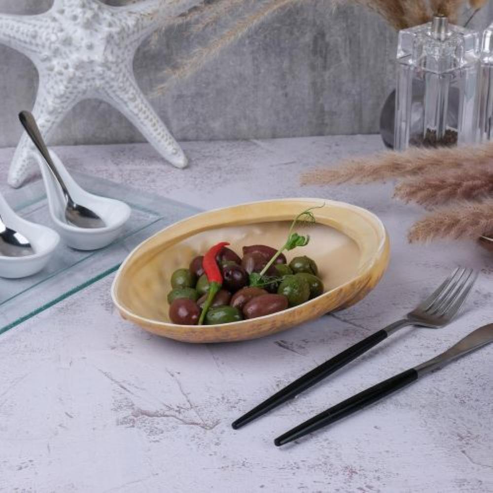 Frutti di Mare Тарелка 19*14,5 см, 360 мл, керамика P.L. Frutti di Mare Тарелка 19*14,5 см, 360 мл, керамика P.L.