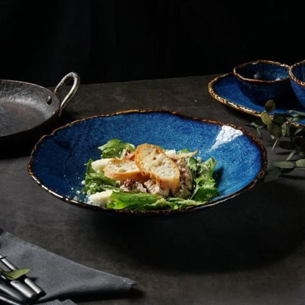 Aqua Blue Салатник 25*6 см,фарфор, P.L. Proff Cuisine Aqua Blue Салатник 25*6 см,фарфор, P.L. Proff Cuisine