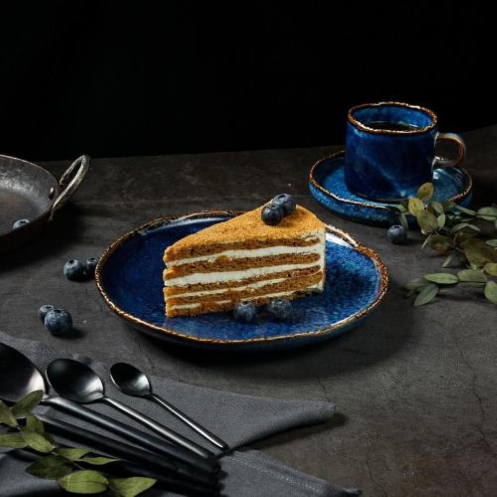 Aqua Blue Тарелка 20.5 см,фарфор, P.L. Proff Cuisine Aqua Blue Тарелка 20.5 см,фарфор, P.L. Proff Cuisine