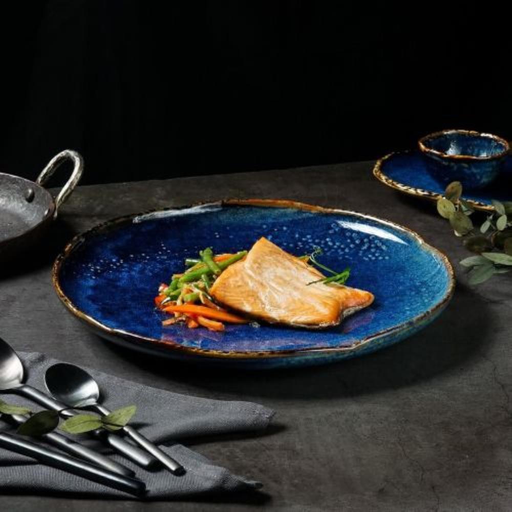 Aqua Blue Тарелка 27 см,фарфор, P.L. Proff Cuisine Aqua Blue Тарелка 27 см,фарфор, P.L. Proff Cuisine