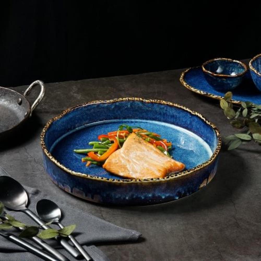 Aqua Blue Тарелка с бортом 26*4.6 см,фарфор, P.L. Proff Cuisine Aqua Blue Тарелка с бортом 26*4.6 см,фарфор, P.L. Proff Cuisine
