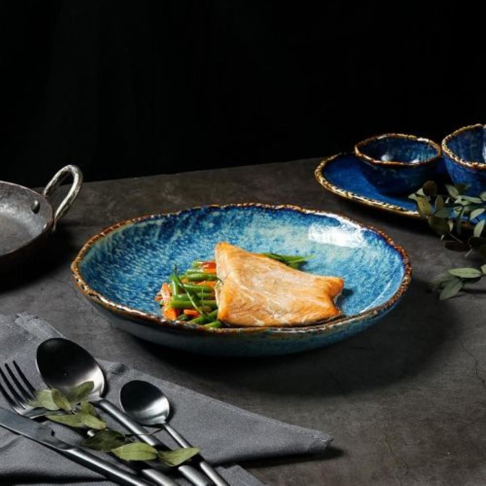 Aqua Blue Тарелка,блюдо 25*5,3 см,фарфор, P.L. Proff Cuisine Aqua Blue Тарелка,блюдо 25*5,3 см,фарфор, P.L. Proff Cuisine
