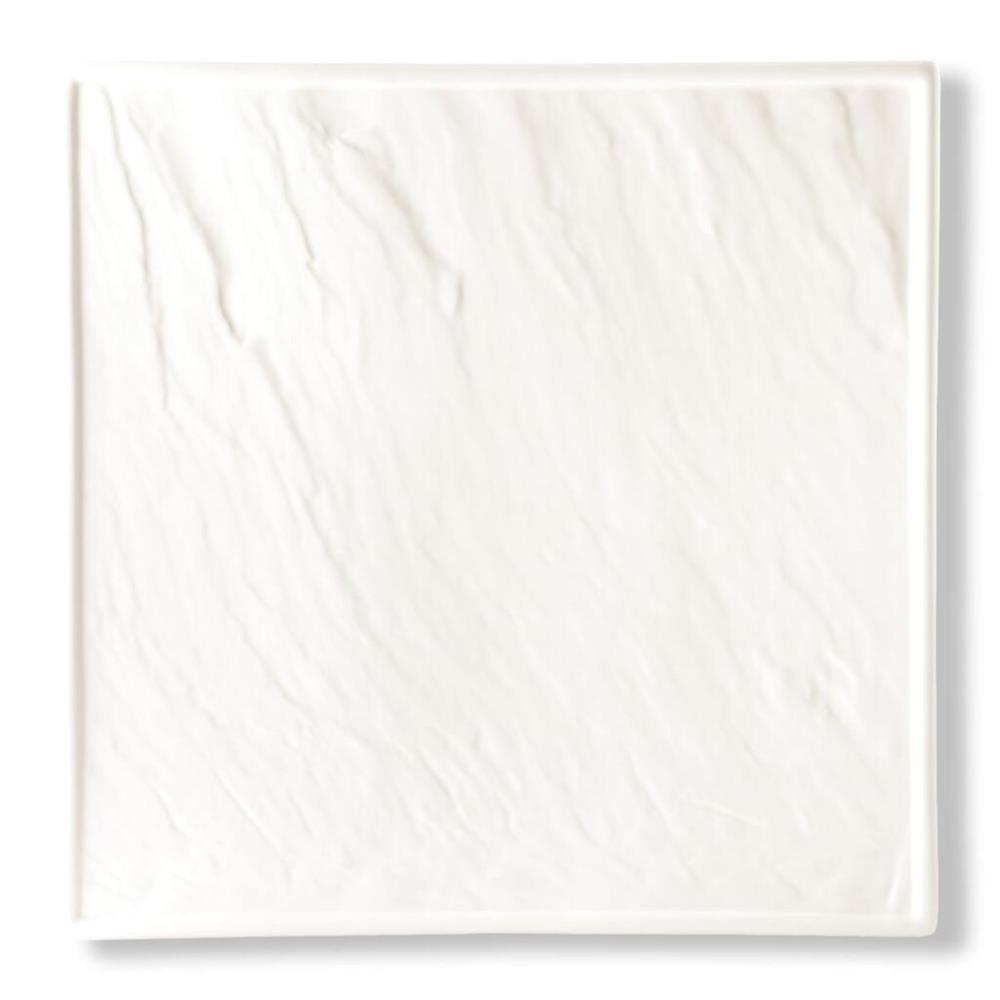 Relief Блюдо квадратное 25,5*25,5 см белое фарфор P.L. Proff Cuisine/3 Relief Блюдо квадратное 25,5*25,5 см белое фарфор P.L. Proff Cuisine/3