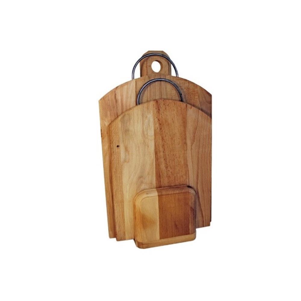 Комплект из 2-х досок полубочка с металлической ручкой (350Х245Х16)-(300х210х16) /5 Комплект из 2-х досок полубочка с металлической ручкой (350Х245Х16)-(300х210х16) /5