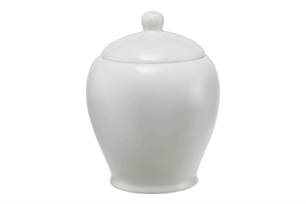 Сахарница, 11,5 см, 350 мл, фарфор P, белая, White Basics Сахарница, 11,5 см, 350 мл, фарфор P, белая, White Basics