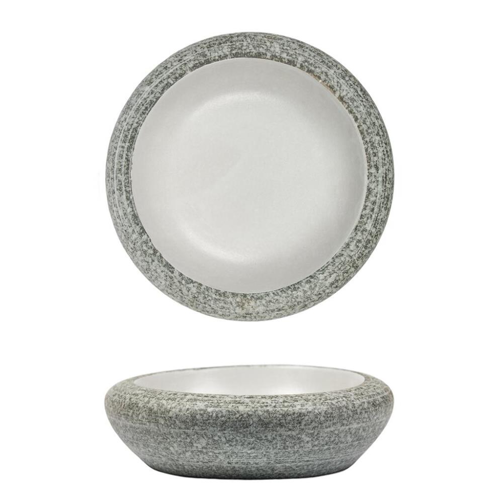Stone White Matt New Taiga Салатник 450 мл d 22,5 cм h6,5 cм P.L. Stone White Matt New Taiga Салатник 450 мл d 22,5 cм h6,5 cм P.L.