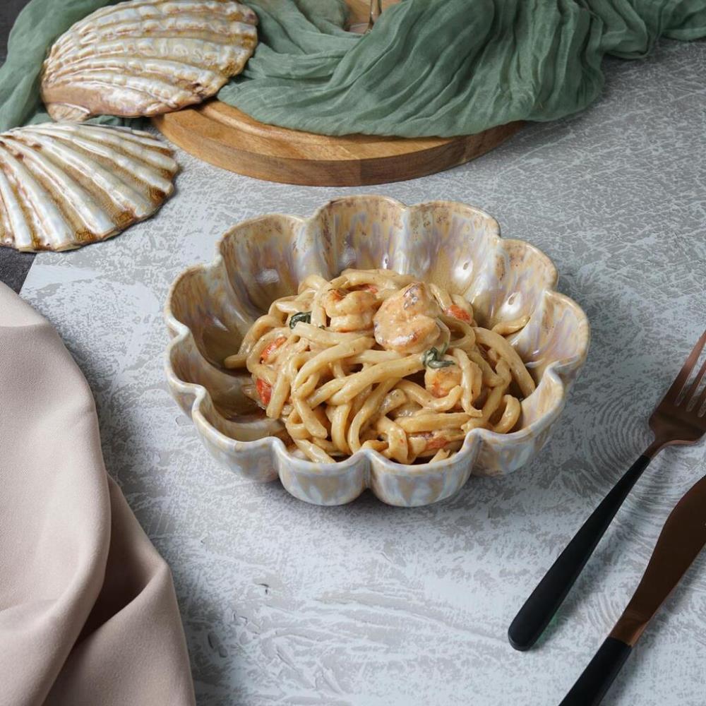 Pearl Shell Frutti di Mare Салатник 650 мл d 20,5 см h5 см,керамика P.L. Pearl Shell Frutti di Mare Салатник 650 мл d 20,5 см h5 см,керамика P.L.