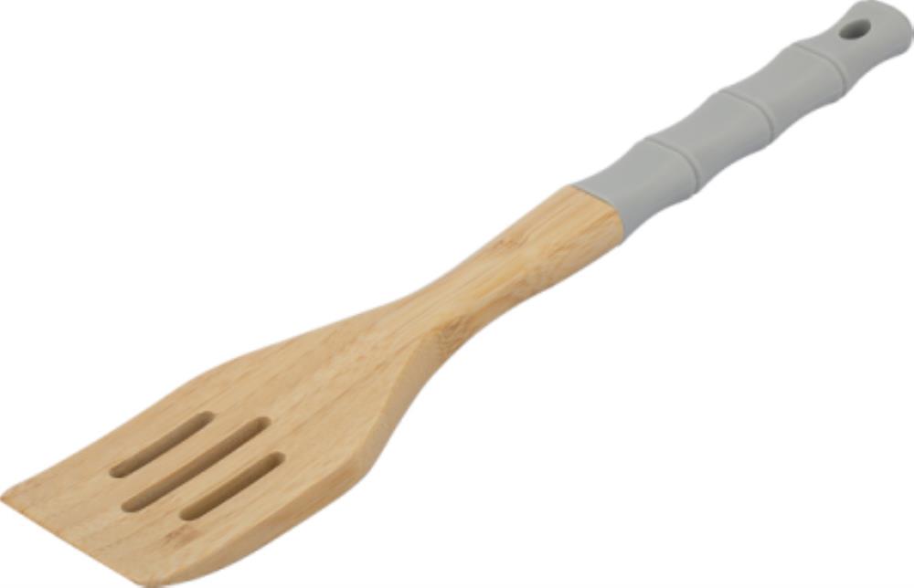 74-202 Лопатка кулинарная с прорезями 30.5*5.5см Linea BAMBOO