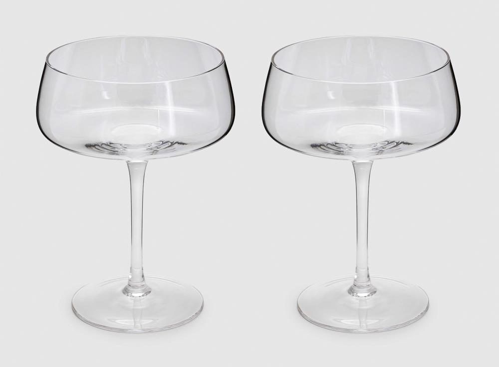 Бокал-креманка для шампанского, 450 мл, 2 шт, стекло, Melody Бокал-креманка для шампанского, 450 мл, 2 шт, стекло, Melody