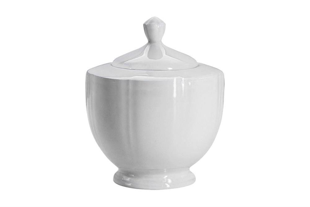 Сахарница, 10,5 см, 250 мл, фарфор F, белая, Lotus white Сахарница, 10,5 см, 250 мл, фарфор F, белая, Lotus white
