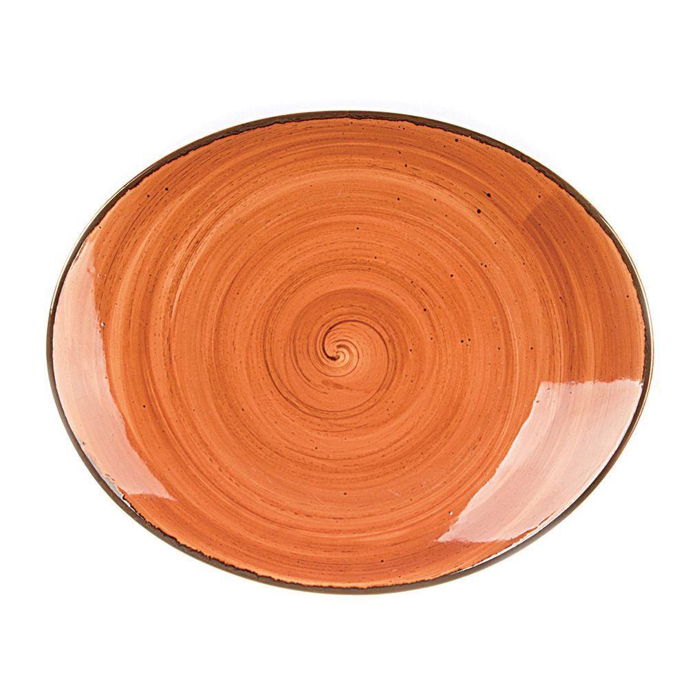 Fusion Brown Shore Тарелка 21*17,5 см, P.L. Proff Cuisine Fusion Brown Shore Тарелка 21*17,5 см, P.L. Proff Cuisine