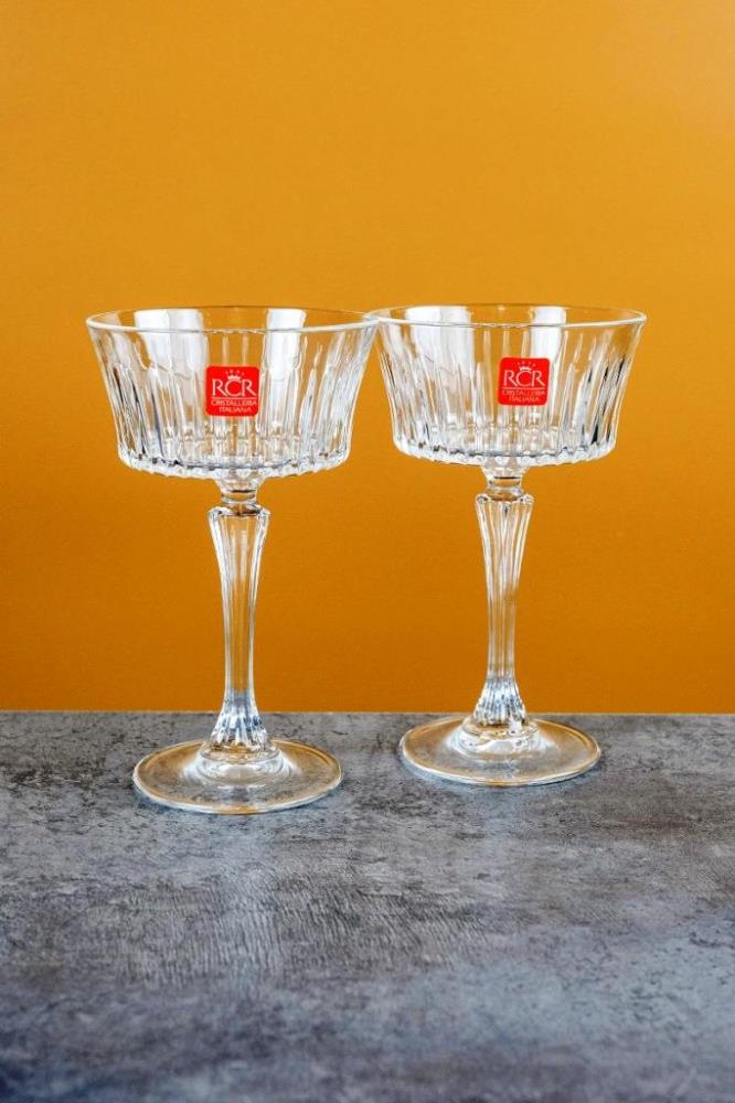 RCR Timeless CHAMPAGNE Набор креманок для шампанского 260 мл (2 шт) RCR Timeless CHAMPAGNE Набор креманок для шампанского 260 мл (2 шт)