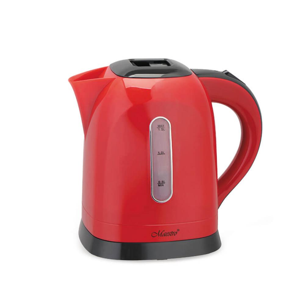 MR-034-RED Эл.чайники 1,5 л (диск.) Maestro MR-034-RED Эл.чайники 1,5 л (диск.) Maestro