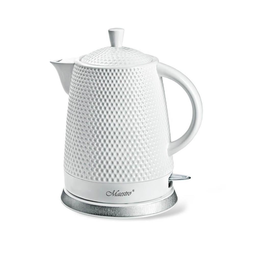 MR-069-WHITE Эл.чайники керамика 1,5л (диск.) Maestro MR-069-WHITE Эл.чайники керамика 1,5л (диск.) Maestro