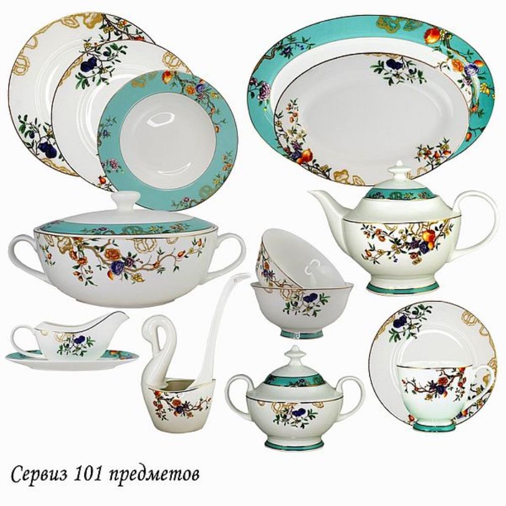145-471 Обеденный сервиз 101пр. HANOMI в под.уп.(х0,5)Костяной фарфор 145-471 Обеденный сервиз 101пр. HANOMI в под.уп.(х0,5)Костяной фарфор