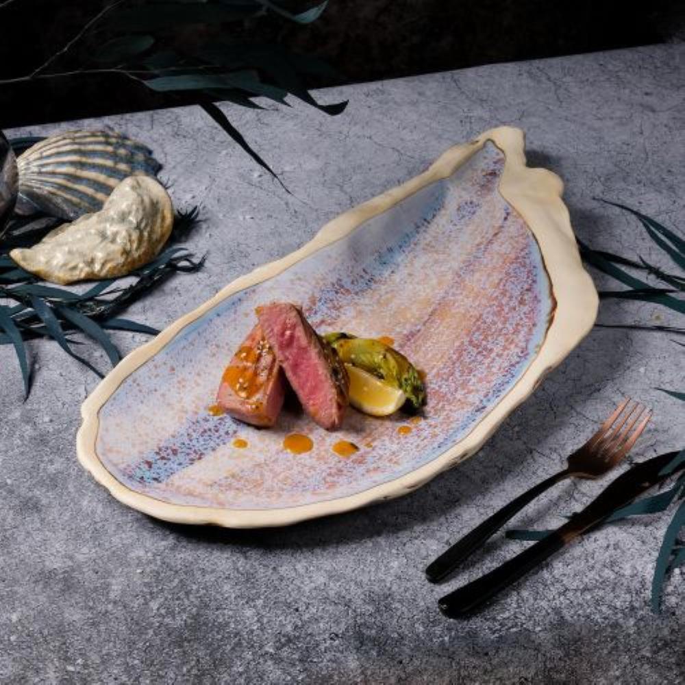 Light Purple Shell Northern Blue Frutti di Mare Блюдо 53 см,керамика P.L. Proff Cuisine Light Purple Shell Northern Blue Frutti di Mare Блюдо 53 см,керамика P.L. Proff Cuisine