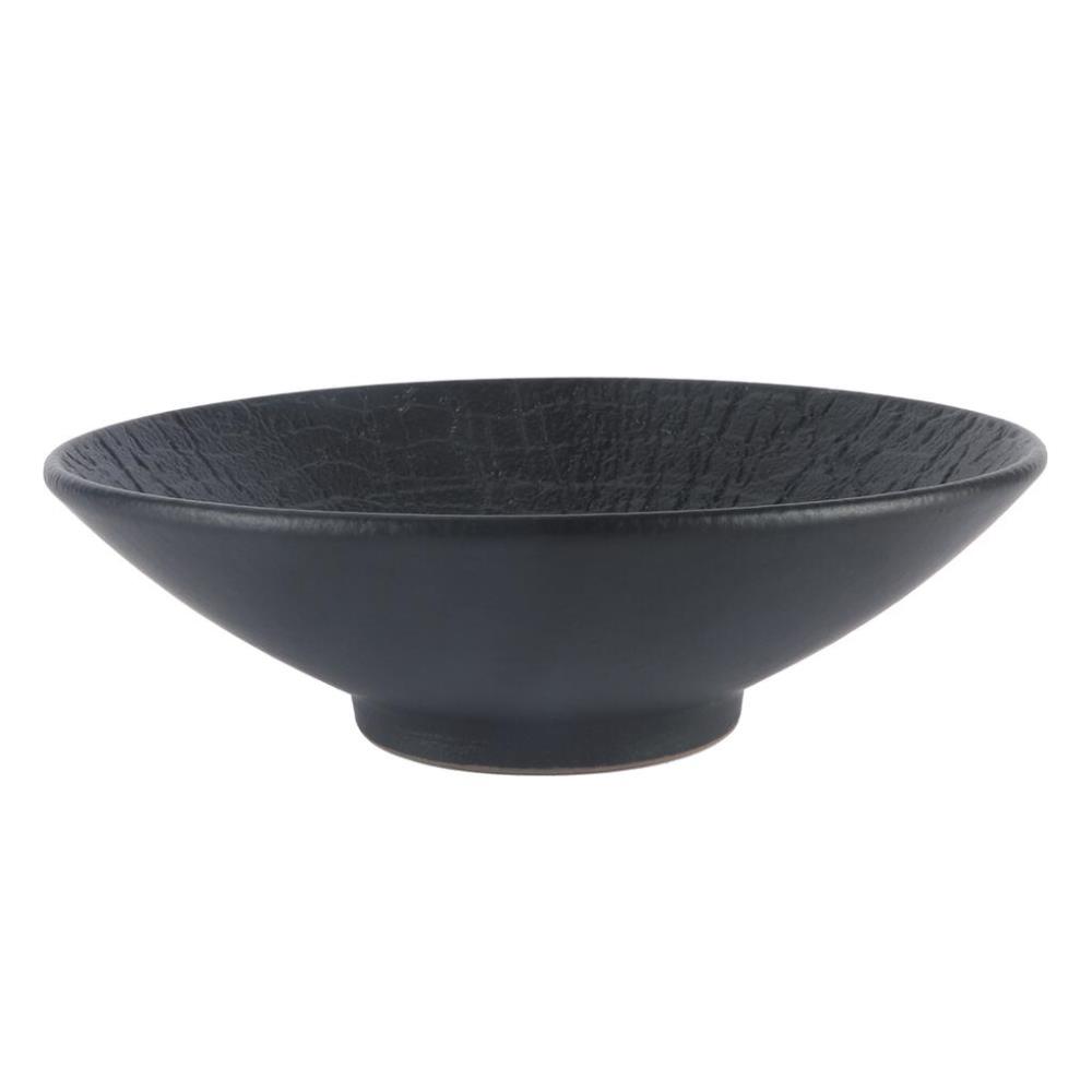 Black Raw Wood Блюдо для салата d=22.5 см, h=5.4 см, 600мл P.L. - ProffCuisine Black Raw Wood Блюдо для салата d=22.5 см, h=5.4 см, 600мл P.L. - ProffCuisine