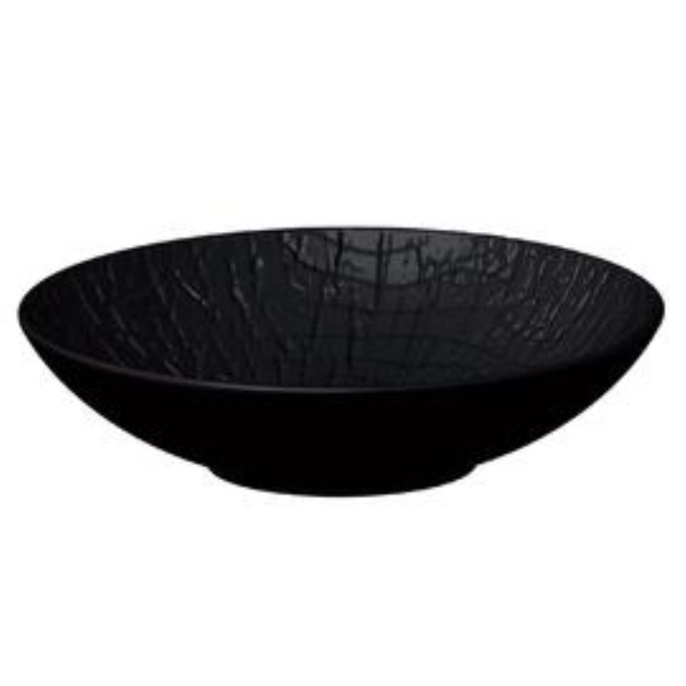 Black Raw Wood Блюдо для салата d=24 см, h=5.7 см, 750 мл P.L. - ProffCuisine Black Raw Wood Блюдо для салата d=24 см, h=5.7 см, 750 мл P.L. - ProffCuisine