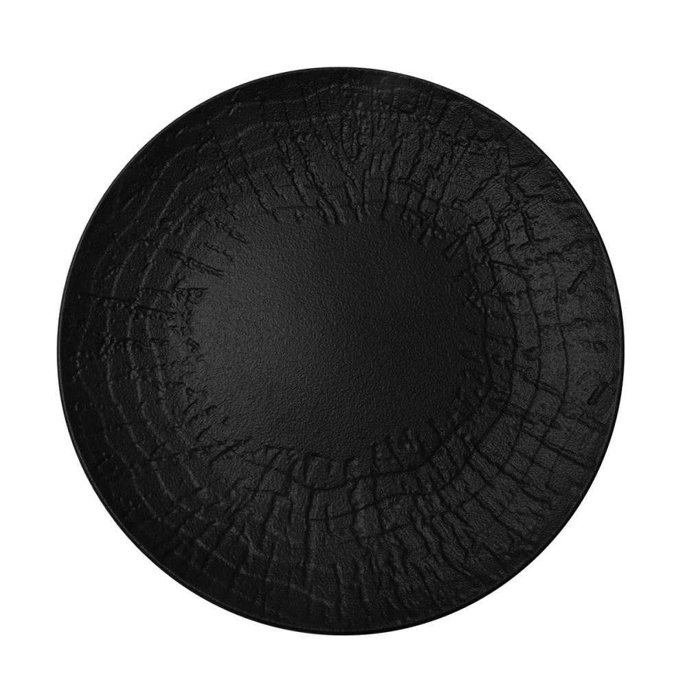 Black Raw Wood Тарелка d=27см, h=3 см, P.L. Proff Cuisine Black Raw Wood Тарелка d=27см, h=3 см, P.L. Proff Cuisine