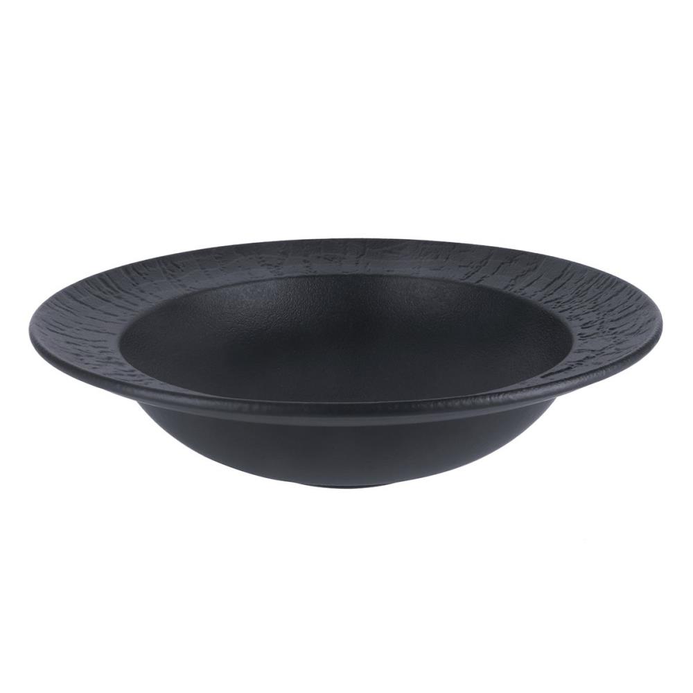 Black Raw Wood Тарелка для пасты,супа,салата d=27см, h=7см, 1000 мл, P.L. - ProffCuisine Black Raw Wood Тарелка для пасты,супа,салата d=27см, h=7см, 1000 мл, P.L. - ProffCuisine