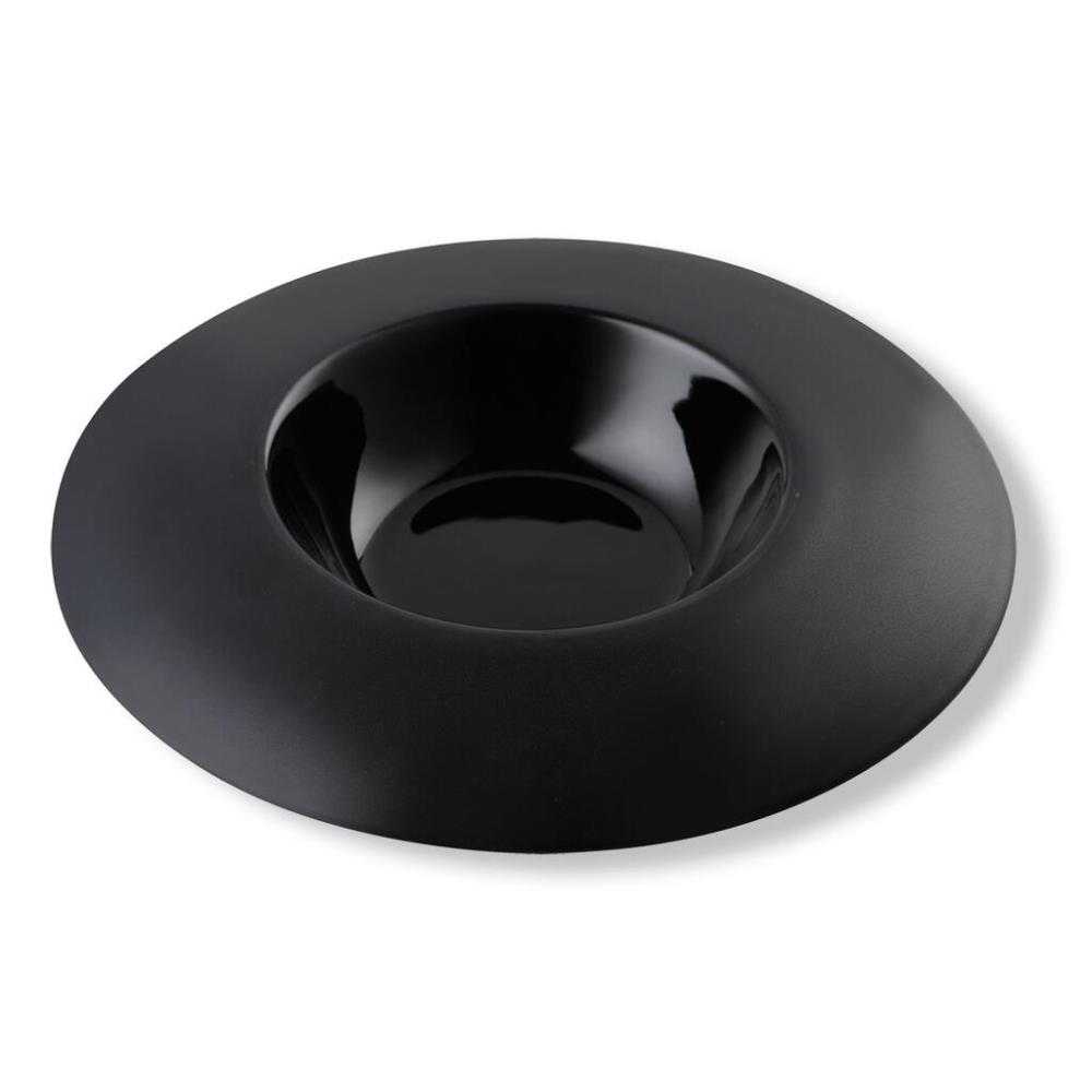 Black Тарелка глубокая 400 мл d 28 см h5 см для пасты, для супа фарфор P.L. Proff Cuisine Black Тарелка глубокая 400 мл d 28 см h5 см для пасты, для супа фарфор P.L. Proff Cuisine