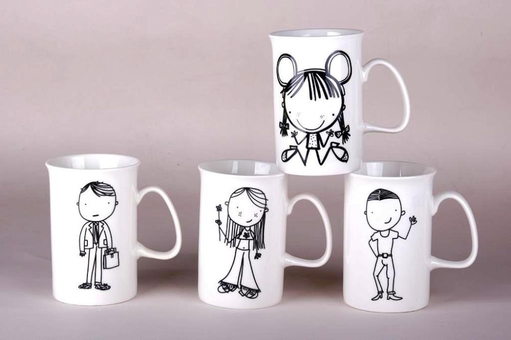 Boy and Girl Кружка 300мл микс 4 диз кратно 12
